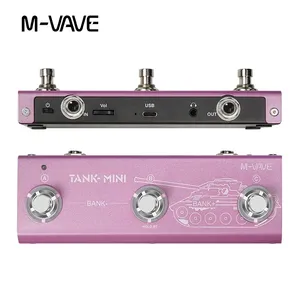 Réservoir de <span class=keywords><strong>M</strong></span>-VAVE Mini pédale de guitare multi-effet enregistrement IR OTG ampli cabine intégré Mod <span class=keywords><strong>FX</strong></span> retard réverbération - Product Image 4