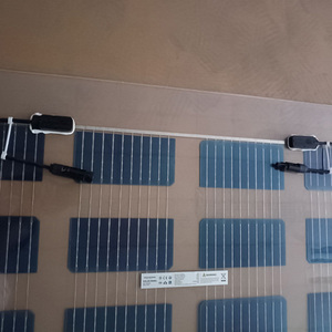 Pannello Solare Trasparente 150W 18V, Modulo Solare OEM Personalizzato per Vetrate di Serre - Product Image 2