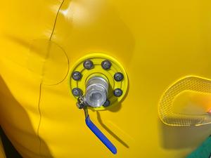 Sacs de levage pneumatiques souples en PVC, cylindriques allongés, remplis d'eau, personnalisés, pour le sauvetage et la plongée en milieu marin - Product Image 3