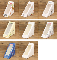 Boîtes à sandwich en carton jetables bon marché