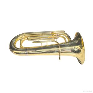 <span class=keywords><strong>Tuba</strong></span> à 3 pistons en laque dorée Eastern Music - Product Image 4