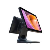 All-in-one POS-terminal 11,6 inch capacitief touchscreen I3/i5/i7 CPU Bluetooth 5.2 Wi-Fi 6 Aluminium basis Zwart Multi-OS