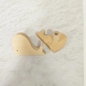 <span class=keywords><strong>Crochet</strong></span> mural en bois massif créatif sans clou avec un design d'animaux mignons, étoiles et lune, pour accrocher les vêtements, les manteaux, la salle de bain, la cuisine - Product Image 6