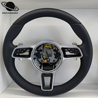 Volant en fibre de carbone pour Porsche 981 991 992 718 Macan Panamera 971 Cayenne Taycan Boxster Cayman GT 918
