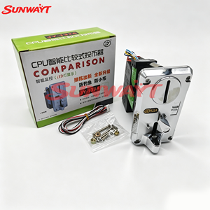 SUNWAYT JY-133A Aceptador de Monedas Múltiples con Mecanismo LED y CPU para Máquinas de Arcade, Máquinas de Garra y Máquinas de Boxeo - 12V DC - Product Image 4