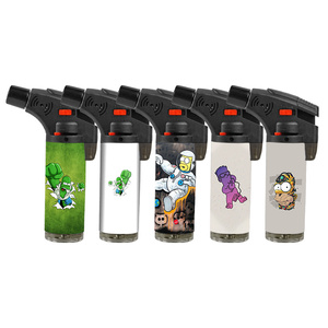 2022 New Arrival Custom Logos Windproof Unique <b>Funny</b> Gas Encendedor Torch <b>Lighter</b> for Wholesales - Product Image 6