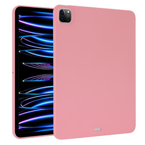 Étui pour <span class=keywords><strong>iPad</strong></span> Pro 11 12 13 <span class=keywords><strong>10</strong></span>.9 Silicone sensation de peau couverture complète givré Anti chute <span class=keywords><strong>coque</strong></span> souple étui en TPU nouveau Design 2025 - Product Image 5