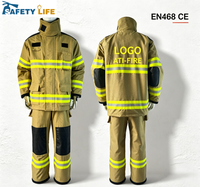Vente en gros d'usine, combinaison de pompier ATI-FIRE, uniforme de pompier, vêtements de lutte contre les incendies, combinaison de sauvetage pour pompiers