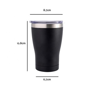 En gros 12oz En Métal Inoxydable Gobelet De Voyage En Plein Air Bière-Couleur Changeante Sous Vide Insated Camping Tasse avec Couvercle - Product Image 2