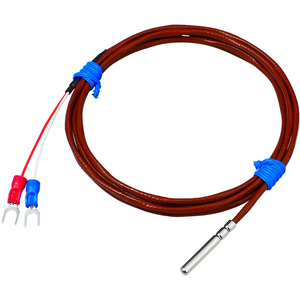 مسبار حرارة من نوع T/E/J/K مع تغليف مقاوم للماء، سلك PTFE، مستشعر حرارة - Product Image 1