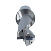 Outil de perçage en U à alimentation rapide et haute vitesse pour centre d'usinage CNC, outil de perçage de métaux