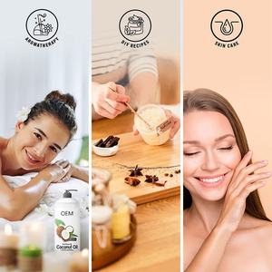Huile de massage corporel pour femmes CokeLife OEM Factory, huile de noix de coco pour lutter contre la cellulite, soin de la peau, massage corporel - Product Image 5