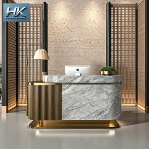<span class=keywords><strong>Bancone</strong></span> Reception Moderno su Misura per Centro Commerciale, Negozio al Dettaglio, Arredamento Premium Durevole di Alta Qualità - Product Image 3
