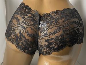 Braguitas de Encaje para Mujer 2026, Diseño de Mariposa, Transparentes, Sexys, Tejidas, Lisas, 1 Pieza - Product Image 5