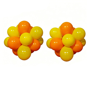 Decoración de Piso con Globos Florales Autoinflables, Kit de Adornos de Látex para Fiestas, Bodas, Cumpleaños y Reuniones - Product Image 2