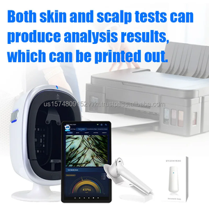 AI Skin and Scalp Analyzer 30MP 3D Face <b>Scanner</b> 50X Hair Camera Skin Detector for Salon Report Testing - Product Image 5