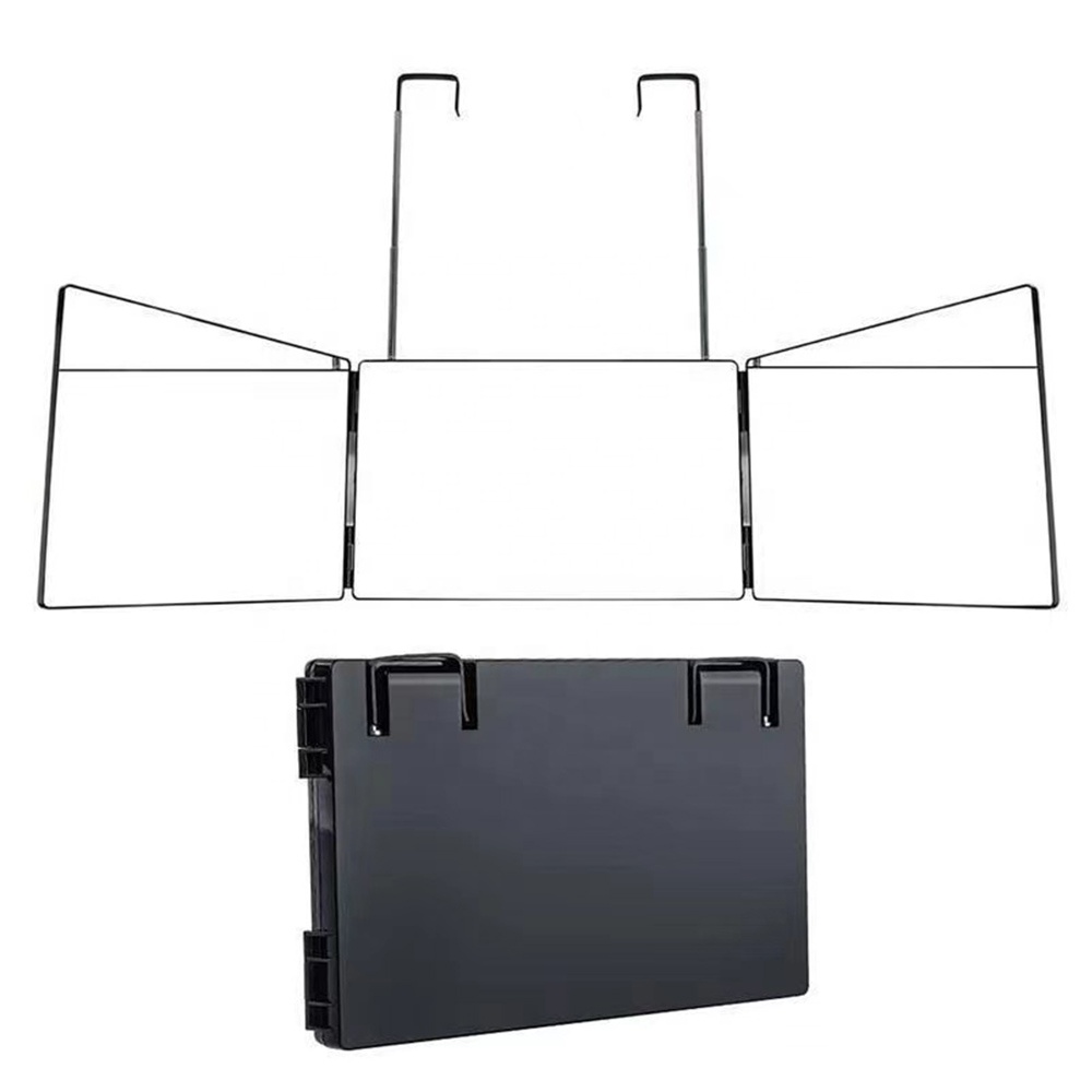 Новый дизайн 2022, Самонастраивающийся инструмент для стрижки волос, трехскладное зеркало для макияжа с регулируемой высотой