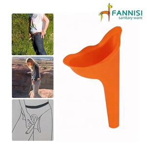 Silikon Portabel Travel Urinoir Corong untuk Wanita Perempuan Urinoir Wanita Berdiri Piss Portabel Toilet Urinoir - Product Image 2