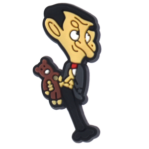 All'ingrosso accessori per scarpe <span class=keywords><strong>Film</strong></span> personaggi comici Mr Bean Shoe charm decorazione pantofola per zoccoli - Product Image 5