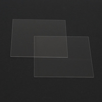 Prix usine 0.1-1.3mm épaisseur CORNING Eagle XG écran LCD TFT à haute transmittance 50*10mm feuilles de verre optique en verre Flexible