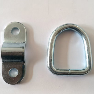 Anneau de traction de type D 45x42mm, crochet de chargement en acier de 10mm d'épaisseur pour fixation de corde de levage de camion ou de fourgonnette - Product Image 3