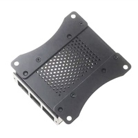 Boîtier Vesa en aluminium en métal de marque avec logo personnalisé et direct d'usine avec ventilateur pour Raspberry Pi 5 8gb 4GB de MaidaTech