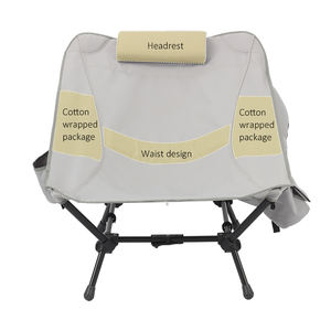 Chaise de plage légère de haute qualité pour le jardin, chaise pliante inclinable portable pour l'extérieur, chaise de camping - Product Image 1