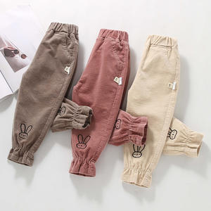 <span class=keywords><strong>Pantaloni</strong></span> primavera e autunno per bambini <span class=keywords><strong>pantaloni</strong></span> da <span class=keywords><strong>bambina</strong></span> in <span class=keywords><strong>velluto</strong></span> <span class=keywords><strong>a</strong></span> <span class=keywords><strong>coste</strong></span> ricamati in coniglio - Product Image 2
