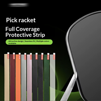 Cinta Protectora de Borde para Raqueta de Pádel de TPU de Alta Calidad, Diseño de Diseñador, para Protección de Raquetas, Duradera, Portátil, para Entrenamiento y Entretenimiento