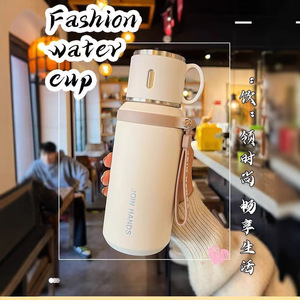 Botella con Pajita de Acero Inoxidable 316, Ecológica y Ligera, de 900 ml, para Viajes y Uso al Aire Libre, Regalo Personalizado para Eventos Comerciales - Product Image 2