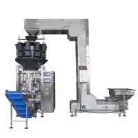 Machine d'emballage et de scellage automatique multifonction multi-têtes pour sachets de chips de pommes de terre, chips de tortilla, chips de maïs et autres snacks