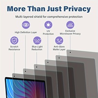 Filtre de confidentialité détachable LX Tech Grade AAA en PET souple 360° pour MacBook Pro 14,2 pouces (2021-2024 M1/M2/M3/M4 Pro)