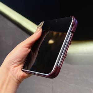Advanced Matte Magnetic Phone Case for <b>iPhone</b> Duo With 360° Metal Ring Stand Wireless Charging Shockproof Hard Cover - Product Image 5