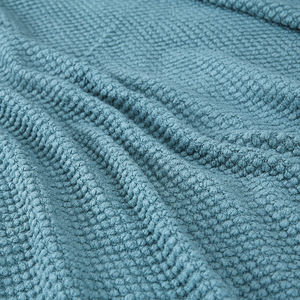 Couverture en fausse fourrure tricotée 100 % fibre de polyacrylonitrile, douce et confortable, respectueuse de la peau, lavable en machine, pour toutes les saisons, <span class=keywords><strong>décoration</strong></span> d'intérieur - Product Image 3