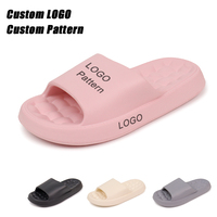 Sandales Ycfootwear avec logo personnalisé, plateforme tendance, pantoufles en EVA, sandales nuage, pantoufles coussin pour femmes