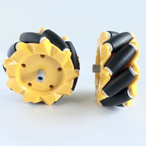 Rueda Mecanum de 80mm con piezas de acoplamiento para Motor TT y para eje cruzado <span class=keywords><strong>Lego</strong></span> para kits de Robótica de base de <span class=keywords><strong>Robot</strong></span> de 4 ruedas - Product Image 4