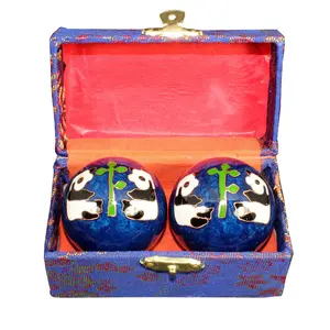 Chinese Healthy Exercise Massage panda design Baoding Balls collection