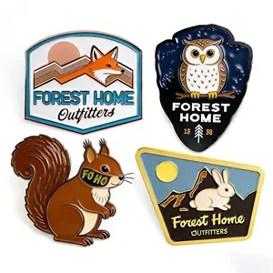 Insignia <span class=keywords><strong>de</strong></span> Aventura Personalizada <span class=keywords><strong>de</strong></span> Aleación <span class=keywords><strong>de</strong></span> Zinc para Parques Nacionales y Reservas <span class=keywords><strong>de</strong></span> Naturaleza, Equipo <span class=keywords><strong>de</strong></span> Exterior y Mochilas - Product Image 1