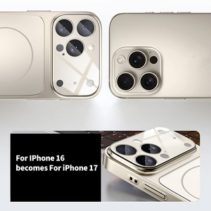 Chống vân tay từ trường hợp điện thoại cho <span class=keywords><strong>iPhone</strong></span> 16 15 14 13 Pro 17 không khí màu sắc ban đầu chuyển đổi cho <span class=keywords><strong>Apple</strong></span> 17 Pro Max trường hợp điện thoại - Product Image 4