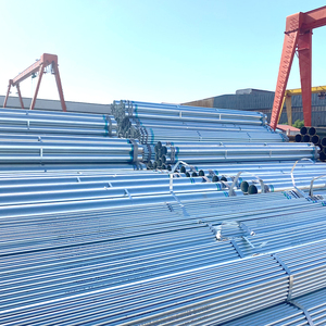 Tubo de acero soldado redondo galvanizado por inmersión en caliente para invernadero y valla BS1387 DIN2440 ASTM A53 <span class=keywords><strong>En10255</strong></span> - Product Image 5