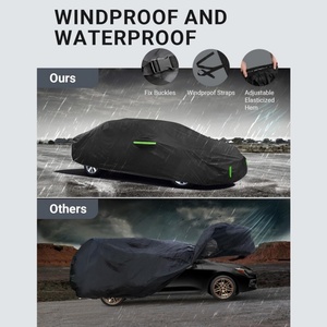 Telo Copriauto Impermeabile per Toyota Corolla 2019-2024, Antivento, Antineve, Antipioggia, Antigrandine, Protezione Solare UV, per Esterni e Interni - Product Image 4