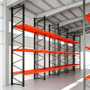 Magazzino salvaspazio accatastamento Rack/scaffalature in acciaio di stoccaggio Rack/stoccaggio Pallet Rack per industriale - Product Image 1