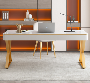 Bureau et chaise en ardoise de luxe léger, bureau simple et moderne - Product Image 4