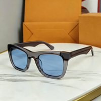 Lunettes de soleil polarisées unisexes carrées à monture intégrale, dégradées, protection UV, verres PC, activités de plein air, mode, échantillon
