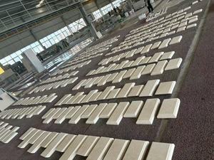 Dalles de pierre calcaire beige unie de haute qualité, polies, modernes, garantie 1 an, parfaites pour une utilisation en extérieur et en intérieur - Product Image 5