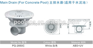 Accesorios de concreto para <span class=keywords><strong>piscina</strong></span>, montaje de <span class=keywords><strong>piscina</strong></span>, gran calidad, <span class=keywords><strong>canal</strong></span> de desagüe principal para <span class=keywords><strong>piscina</strong></span> - Product Image 4