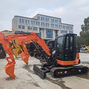 Excavatrice d'occasion 5 tonnes d'origine japonaise Hitachi ZX50U ZAXIS 50 Mini-excavatrice multifonctionnelle modèle 2022 Moteur Yanmar - Product Image 2