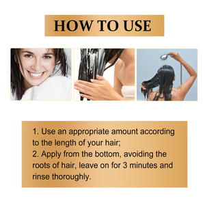 Etiqueta privada Salón Colágeno Cabello mágico Aceite de argán orgánico Queratina Alisado del cabello Nutritivo Reparación suave Cabello - Product Image 5