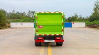 Camion à ordures compacteur à chargement latéral diesel manuel Foton 4x2 de haute qualité pour l'élimination des déchets municipaux