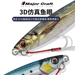 <span class=keywords><strong>MajorCraft</strong></span> 3D JPS 60g fundido largo impreso biónico Luya Placa de hierro mar barco pesca lápiz cebo señuelo - Product Image 4